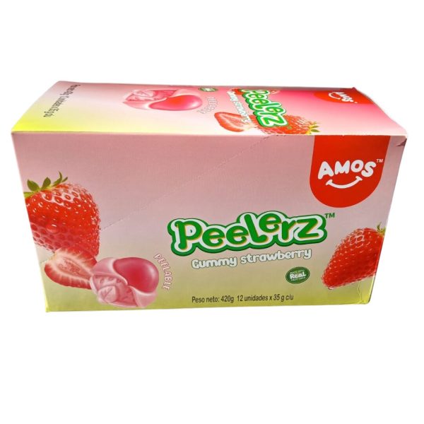 GOMAS PEELERZ FRESA 420GR CJ*8