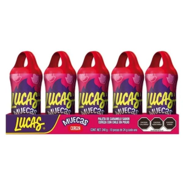 LUCAS – MUECAS CEREZAS DIS*10 CJ*24