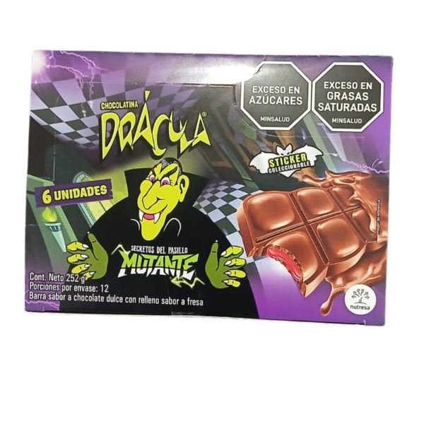 HLL CHOCOLATINA DRACULA HALLOWEN*6 252GR*12