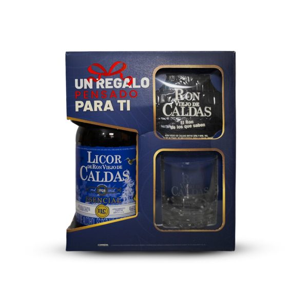 ESTUCHE RON ESENCIAL BT + COCTEL