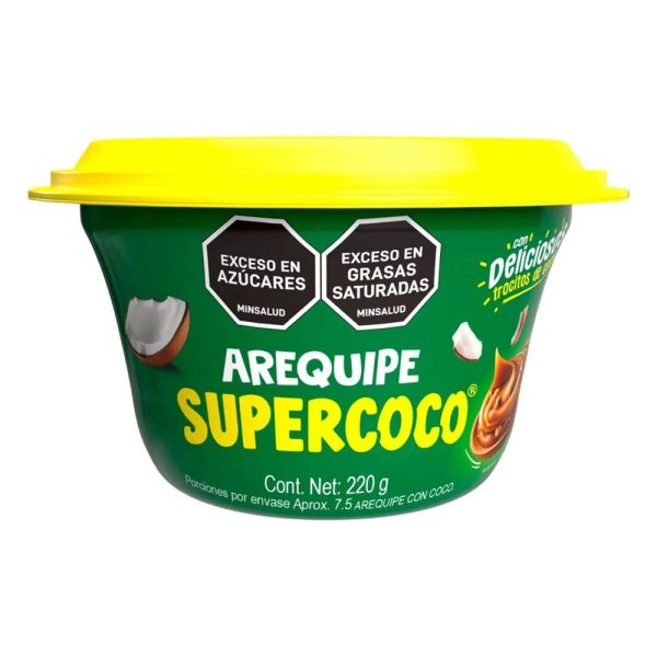 AREQUIPE SUPERCOCO 220GR CJ*12 PAGUE 2 LLEVE 3