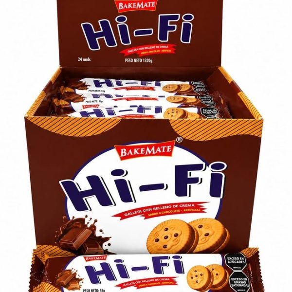 GALLETA HI-FI CHOCOLATE *24UND CJ*6