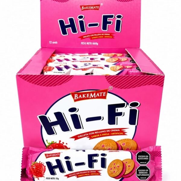 GALLETA HI-FI FRESA *24UND CJ*6