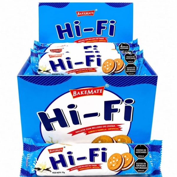 GALLETA HI-FI VAINILLA *24UND CJ*6