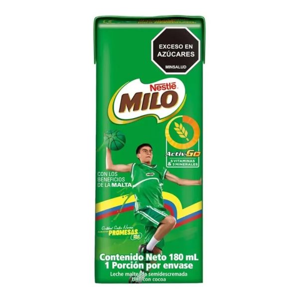 MILO UNIDAD CAJA 180ML FRIO NEVERA