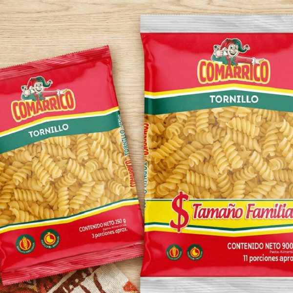 PASTA COMARRICO TORNILLO CLASICA 900GR CJ*12