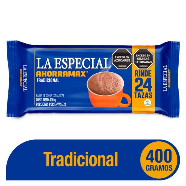 CHOCOLATE LA ESPECIAL COCOA *400GR CJ*60