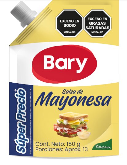 MAYONESA BARY *150GR CJ*26