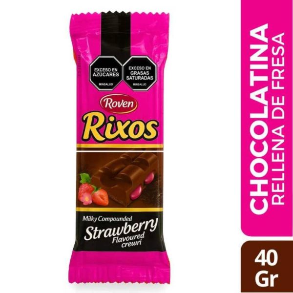 CHOCOLATINA RIXOS AVELLANA *24UND CJ*6