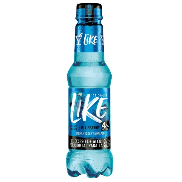 VODKA LIKE 300ML SABOR BLUEBERRY