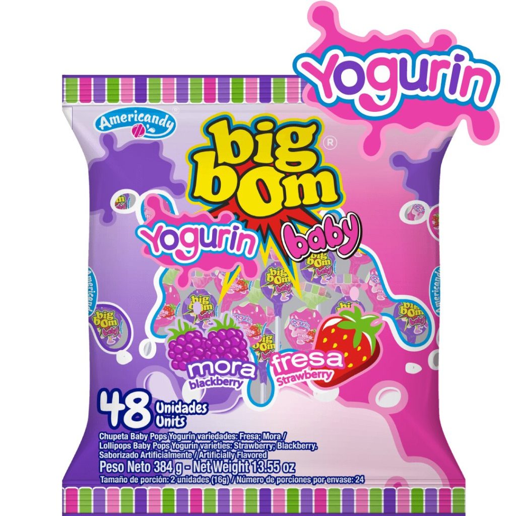 CHUPETA BIG BOM BABY YOGURIN 48UND CJ16   Mayorista AhorroPlus