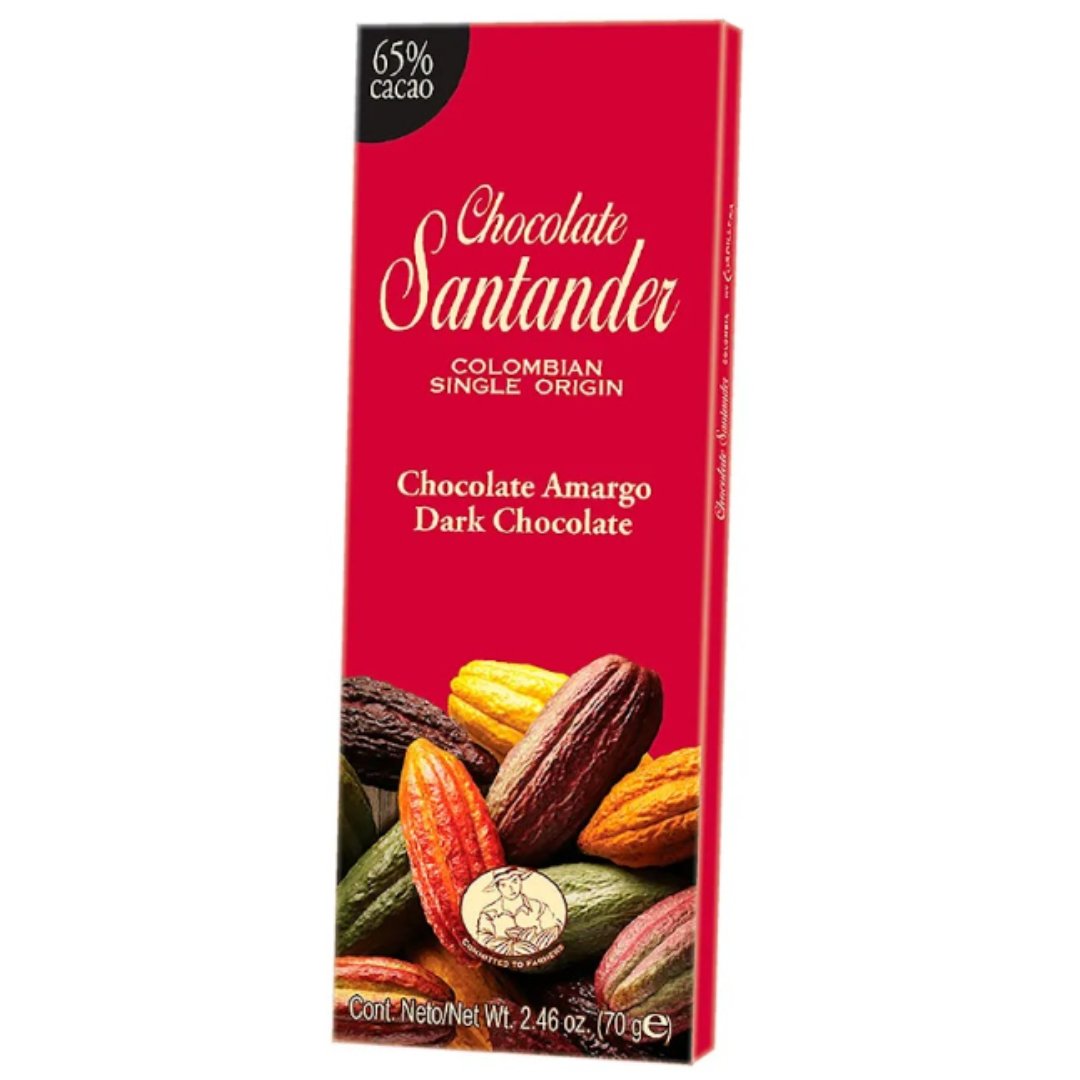 CHOCOLATE SANTANDER 65 70GR - Mayorista AhorroPlus CHOCOLATE SANTANDER 65 70GR Mayorista AhorroPlus