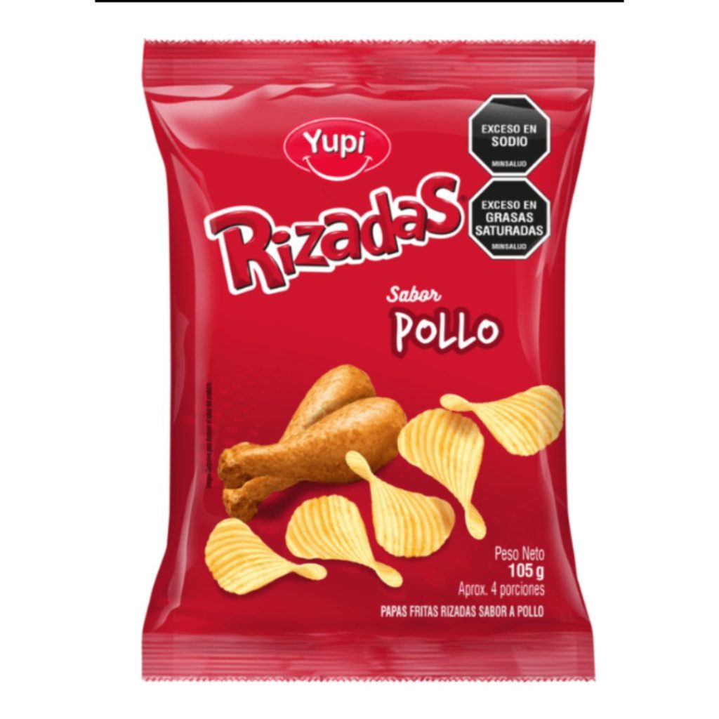 RIZADAS POLLO 105GR CJ20   Mayorista AhorroPlus