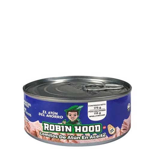 ATUN ROBIN HOOD ACEITE 175GR CJ48   Mayorista AhorroPlus