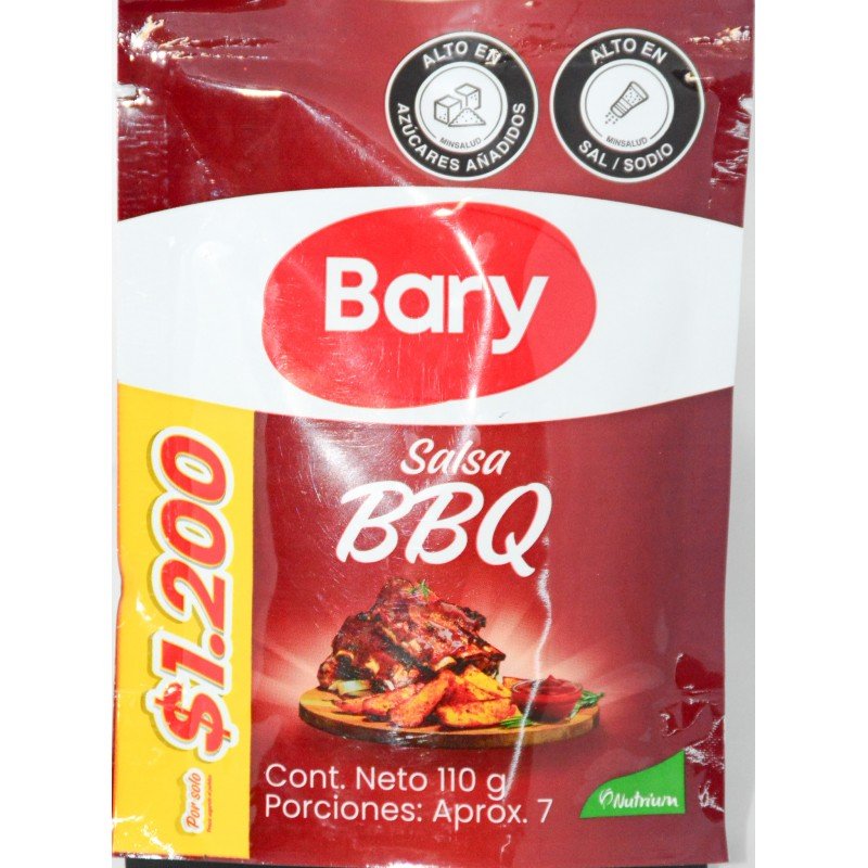SALSA DE TOMATE BARY 110GR - Mayorista AhorroPlus SALSA DE TOMATE BARY 110GR Mayorista AhorroPlus