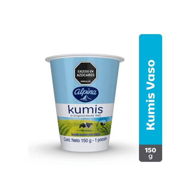 KUMIS ALPINA VASO FRIO 150 NEVERA   Mayorista AhorroPlus
