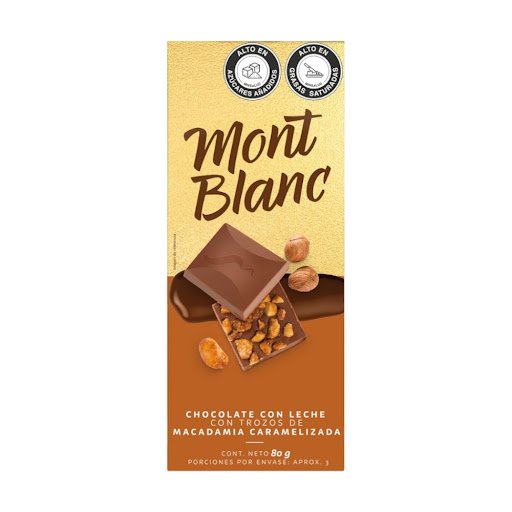 CHOCOLATE MONTBLANC CARAMELO 80 GR - Mayorista AhorroPlus CHOCOLATE MONTBLANC CARAMELO 80 GR Mayorista AhorroPlus