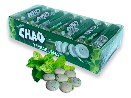 MENTA PASTILLAS CHAO YERBABUENA *16UND CJ*12