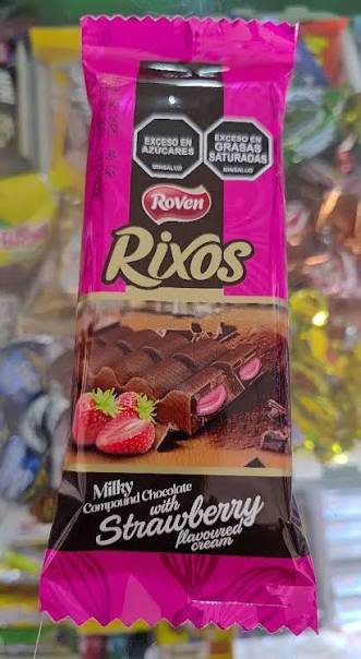 CHOCOLATINA RIXOS FRESA UND24 CJ6 - Mayorista AhorroPlus CHOCOLATINA RIXOS FRESA UND24 CJ6 Mayorista AhorroPlus