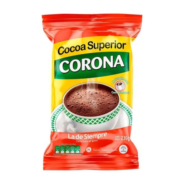 CHOCOLATE CORONA COCOA SUPERIOR *230GR CJ*34