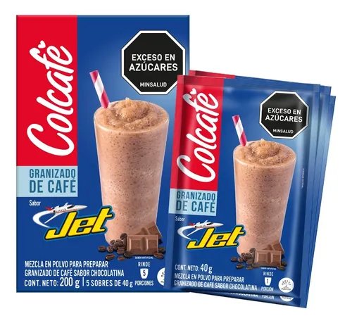 CAFE COLCAFE JET 200GR 5 SOBRES CJ*12
